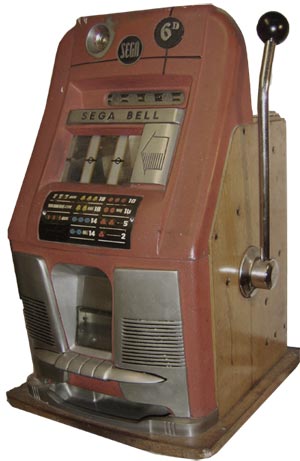 Wanted Slot Machine One Arm Bandit Penny Machine